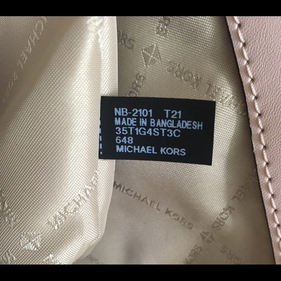 Authentic Michael Kors Light Pink Sienna Large Tote - Picture 2 of 16